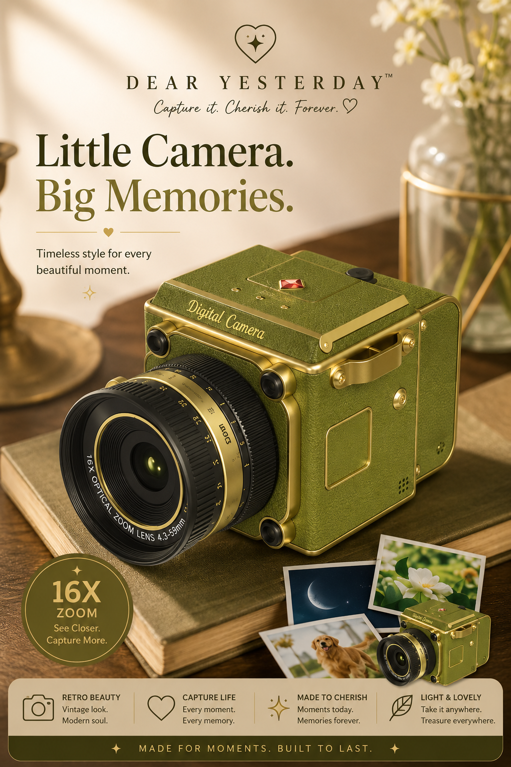 Little camera. Big memories.