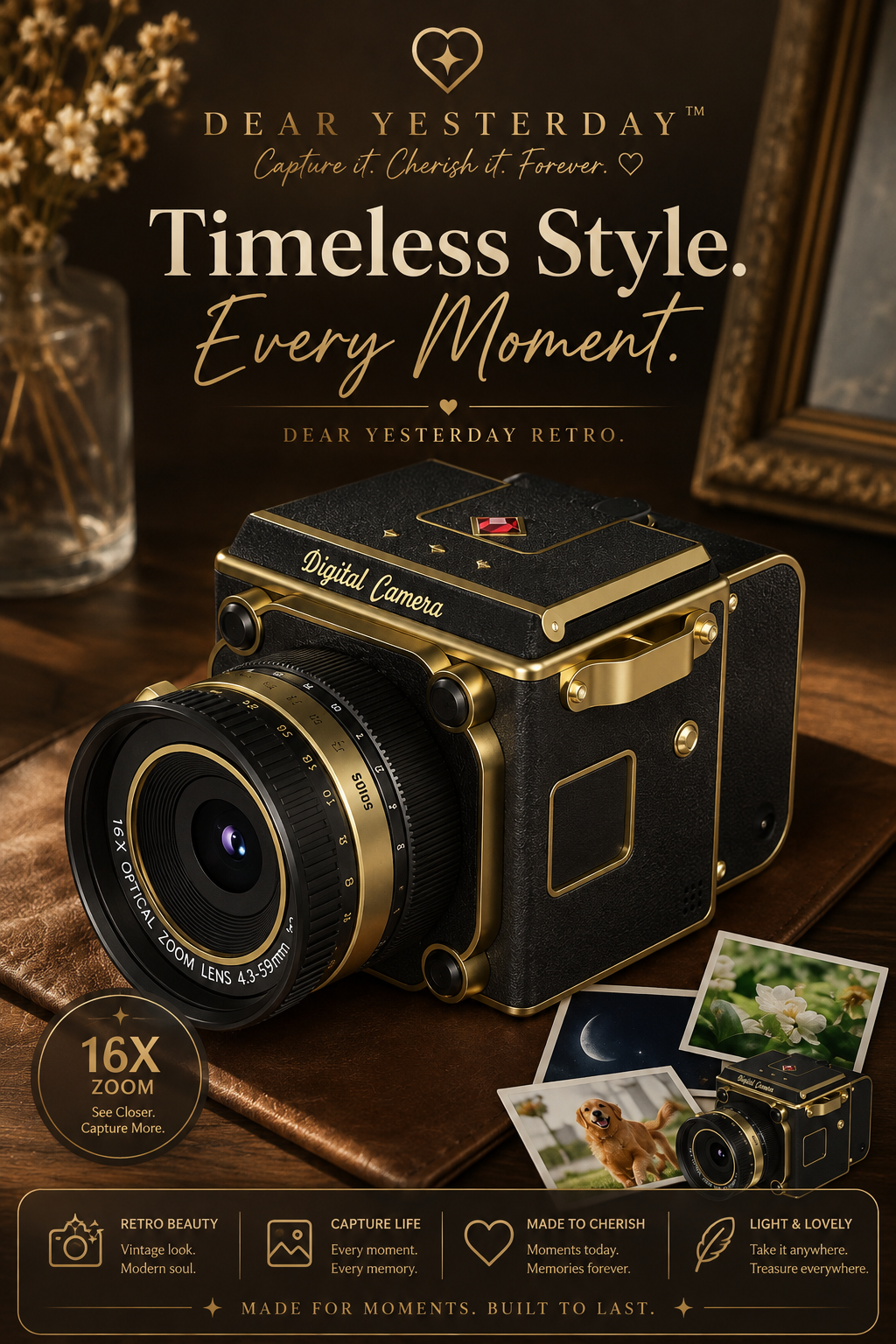 Timeless style. Every moment.